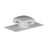 Curb Base Hooded Roof Fan 3D