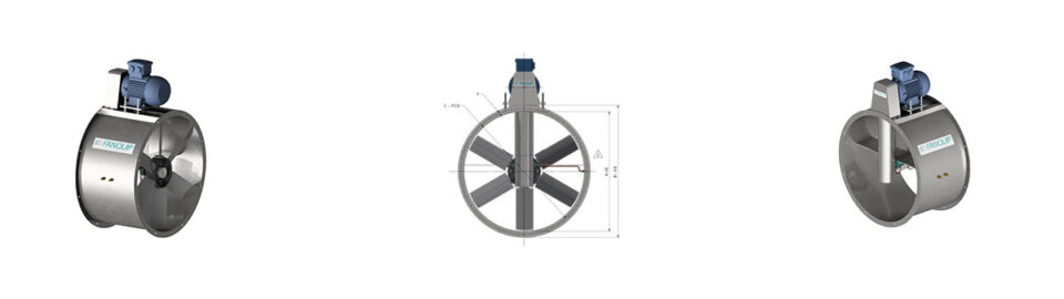 Belt Drive Axial Flow Fans | Fanquip