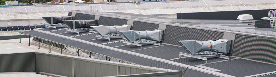 Direct Drive Axial Flow Fans used at Charlestown Shopping Centre