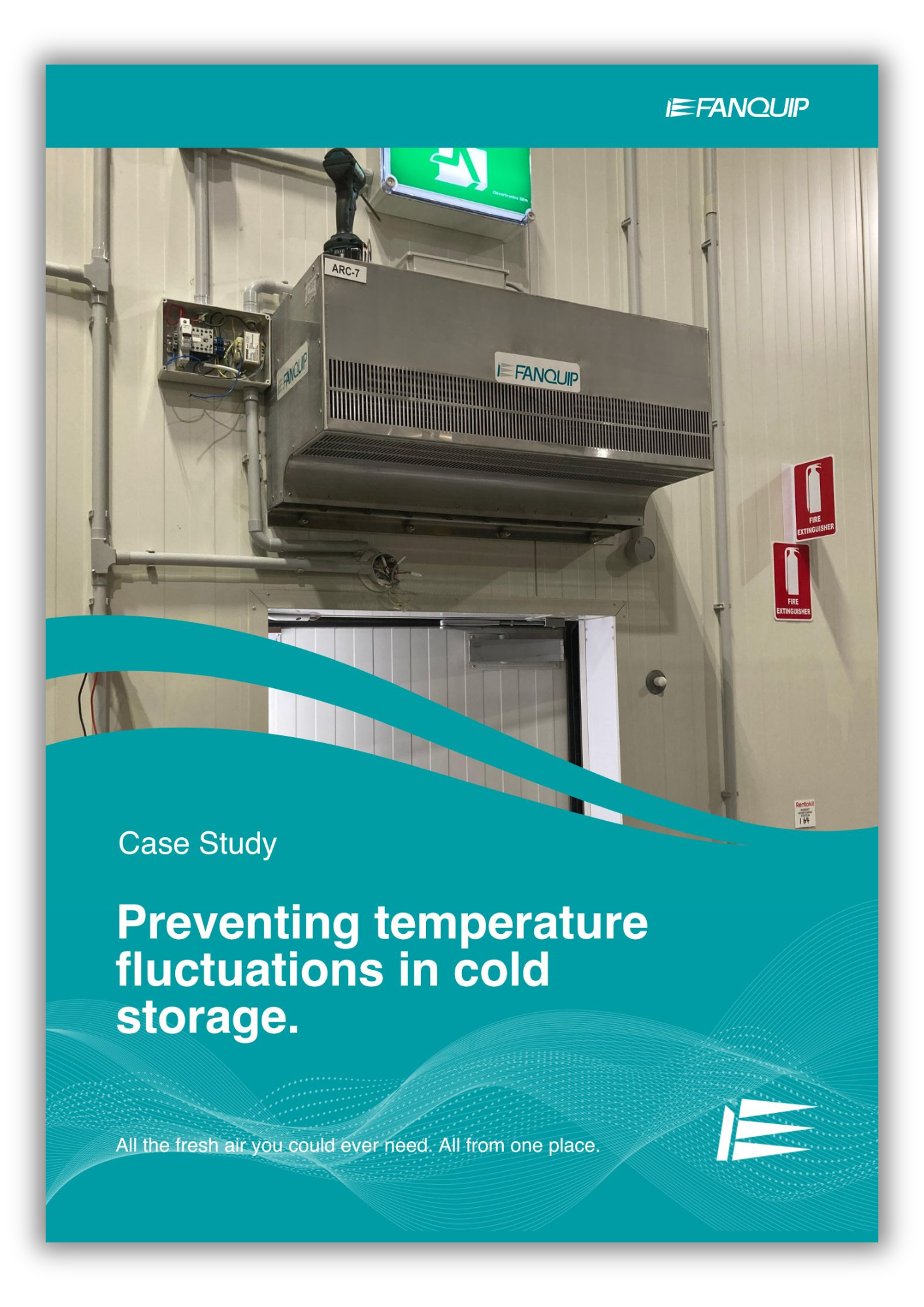 Preventing temperature fluctuations in cold storage - Fanquip